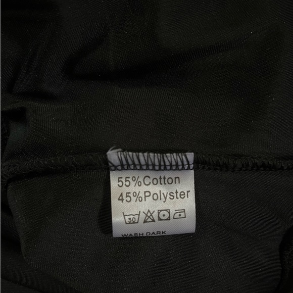 Black Velvet Body Suit - Picture 3 of 3